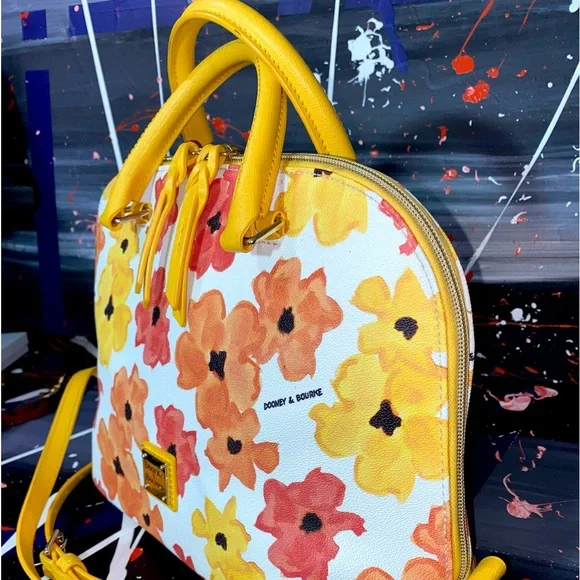 🎈SOLD🎈Dooney & Bourke Satchel Shoulder Bag Crossbody or Purse - Picture 10 of 14